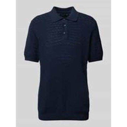 Regular Fit Poloshirt mit Strukturmuster - McNeal - Modalova
