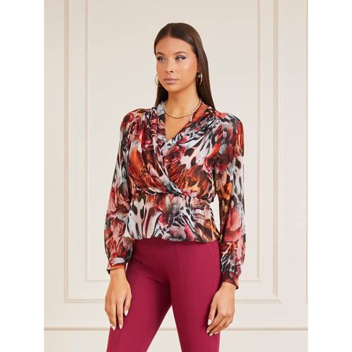 Blusa Animalier Marciano - Guess - Modalova