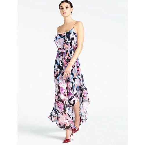 Vestido Asimétrico Marciano Estampado Floral - Guess - Modalova