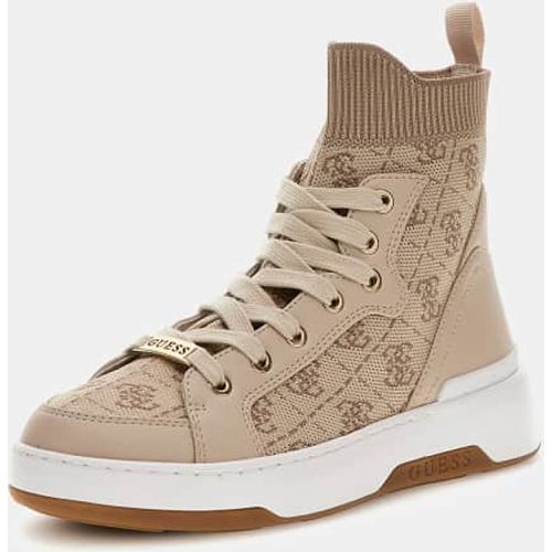 Sneaker Alta Mannen 4G Logo - Guess - Modalova