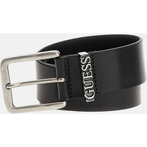 Cintura Con Fibbia Con Logo - Guess - Modalova