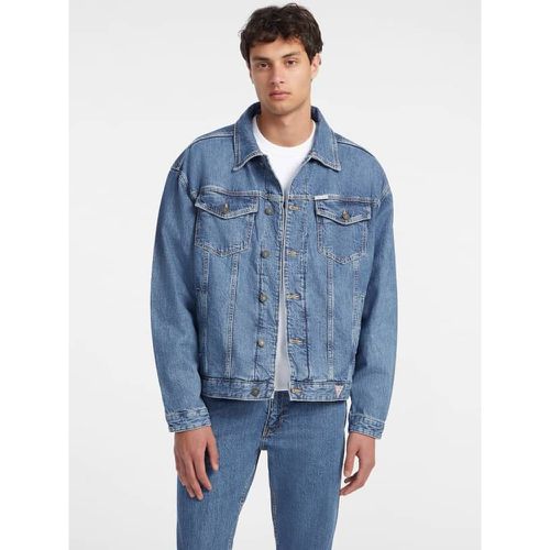 Giacca Trucker Jeans Oversize - Guess IT - Modalova