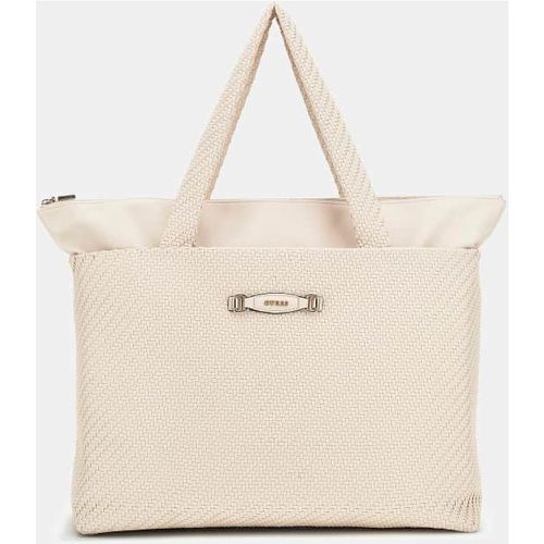 Borsa Weekender Francy Intrecciata - Guess - Modalova