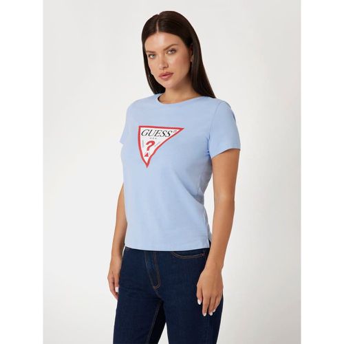 T-Shirt Logo Triangolo - Guess - Modalova