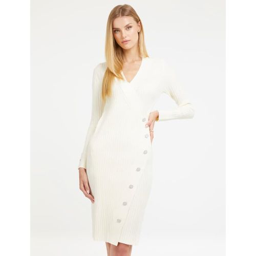 Abito Bodycon Midi In Maglia - Guess - Modalova