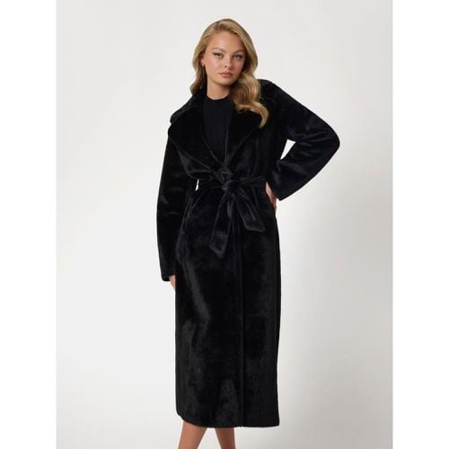 Cappotto Lungo Pelliccia Sintetica - Guess - Modalova