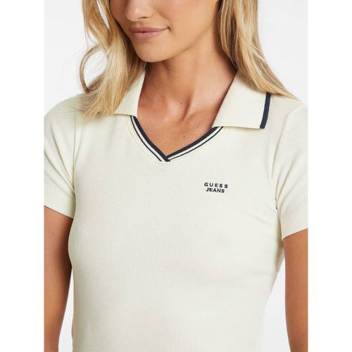 Polo Slim Logo Ricamato - Guess - Modalova