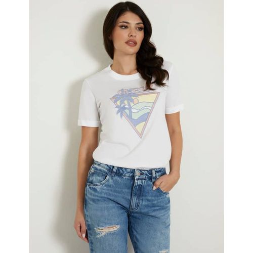 T-Shirt Logo Triangolo - Guess - Modalova