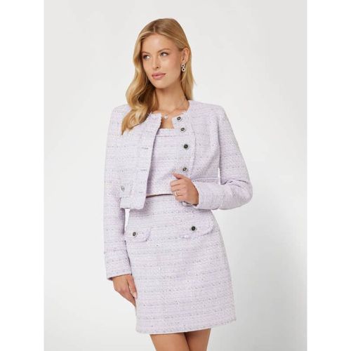 Blazer Cropped In Tweed - Guess - Modalova