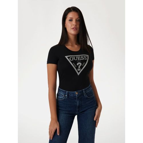 T-Shirt Logo Triangolo - Guess - Modalova