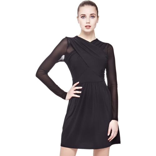 Vestido Escote Cruzado - Guess - Modalova