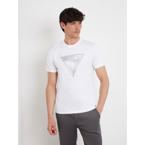 T-Shirt Logo Triangolo Frontale - Guess - Modalova