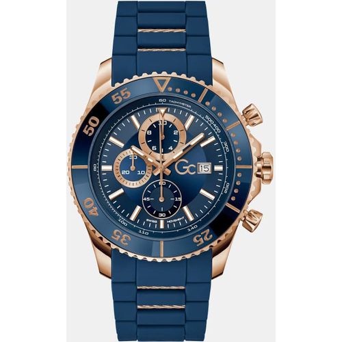 Orologio Multifunzione Al Quarzo Gc Con Calendario Silicone 44 Mm - Marciano Guess - Modalova