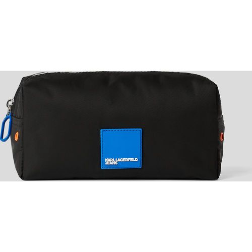 Klj Box Logo Washbag, Man, , Size: One size - Karl Lagerfeld - Modalova