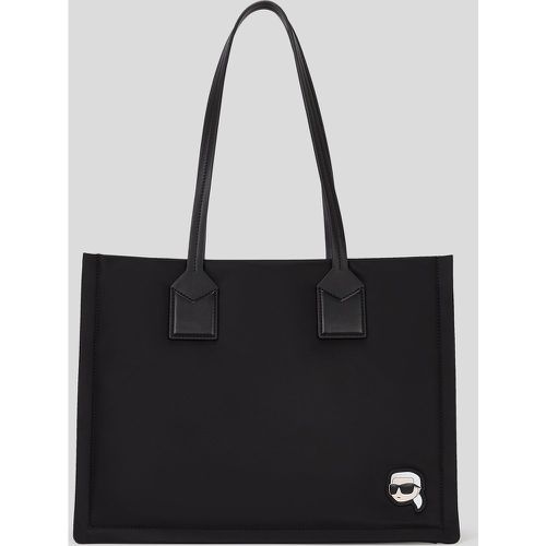 Ikon Nylon Medium Square Tote Bag, Woman, , Size: One size - Karl Lagerfeld - Modalova