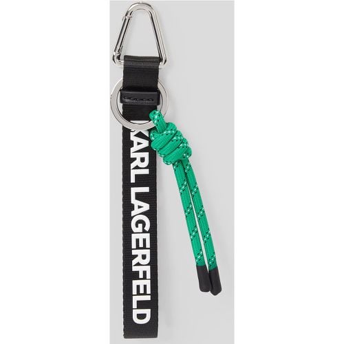 K/essential Webbing Keychain, Man, , Size: One size - Karl Lagerfeld - Modalova