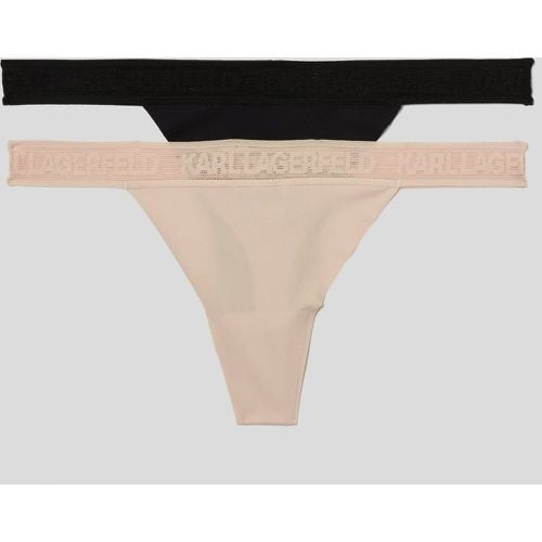 Ultra-light Karl Logo Thong – 2 Pack, Woman, , Size: XS - Karl Lagerfeld - Modalova