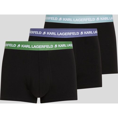 Karl Logo Trunks - 3 Pack, Man, //, Size: XS - Karl Lagerfeld - Modalova