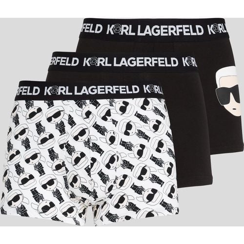 Ikon Trunks – 3 Pack, Man, /-, Size: L - Karl Lagerfeld - Modalova