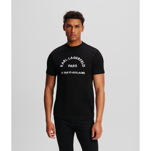 Rue St-guillaume T-shirt, Man, , Size: XS - Karl Lagerfeld - Modalova