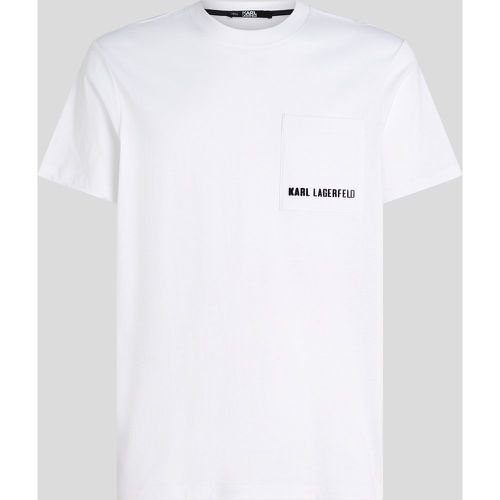 Karl Logo Pocket T-shirt, Man, , Size: XS - Karl Lagerfeld - Modalova