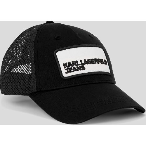 Klj Logo Mesh Cap, Man, , Size: One size - Karl Lagerfeld - Modalova