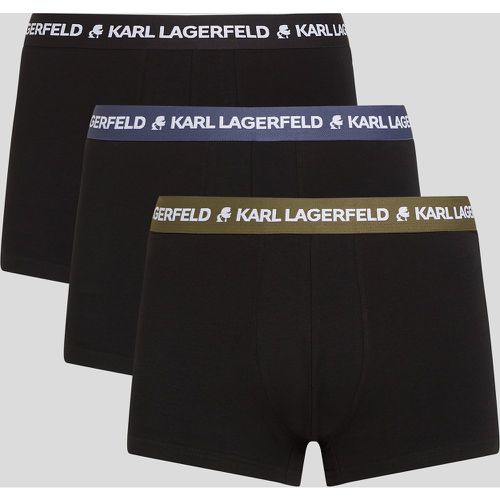 Karl Logo Trunks - 3 Pack, Man, //, Size: L - Karl Lagerfeld - Modalova