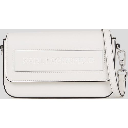 Ikon K Small Flap Shoulder Bag, Woman, , Size: One size - Karl Lagerfeld - Modalova