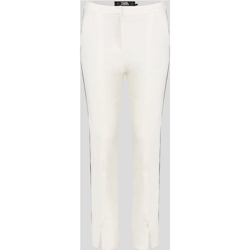 Karl Logo Punto Trousers, Woman, , Size: 38 - Karl Lagerfeld - Modalova