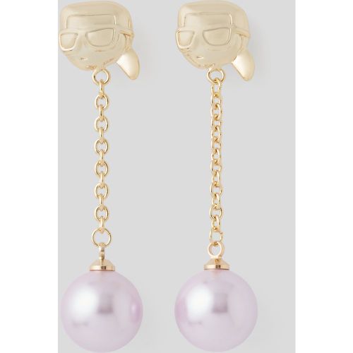 K/ikonik Beads Drop Earrings, Woman, , Size: One size - Karl Lagerfeld - Modalova