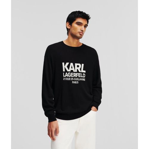 Rue St-guillaume Sweater, Man, , Size: M - Karl Lagerfeld - Modalova