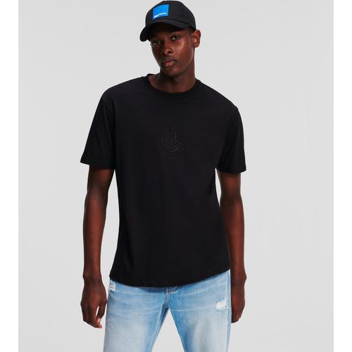 Klj Monogram T-shirt, Man, , Size: M - Karl Lagerfeld - Modalova