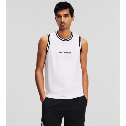 Sleeveless Crew Neck T-shirt, Man, , Size: M - Karl Lagerfeld - Modalova