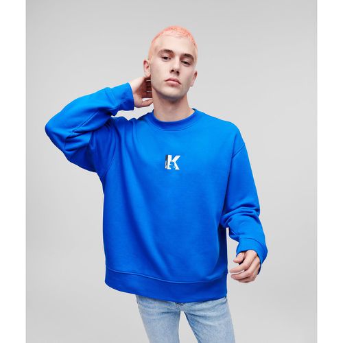 Klj K Logo Sweatshirt, Man, , Size: L - KL Jeans - Modalova