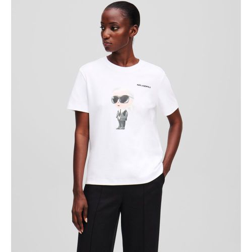 Ikon T-shirt, Woman, , Size: S - Karl Lagerfeld - Modalova