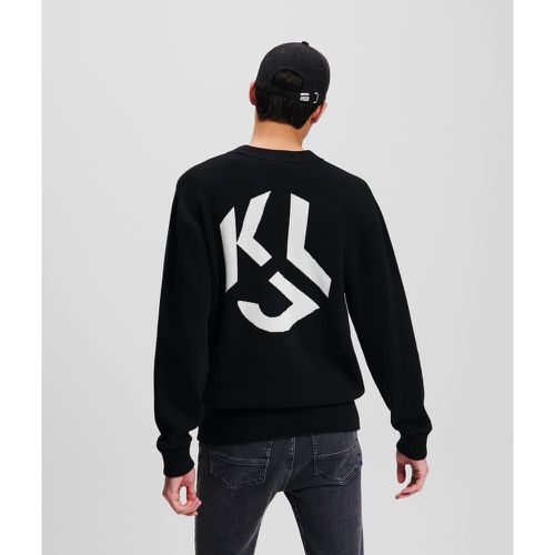 Klj Monogram Sweatshirt, Man, , Size: L - KL Jeans - Modalova