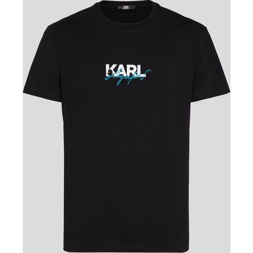 Karl Logo T-shirt, Man, , Size: L - Karl Lagerfeld - Modalova