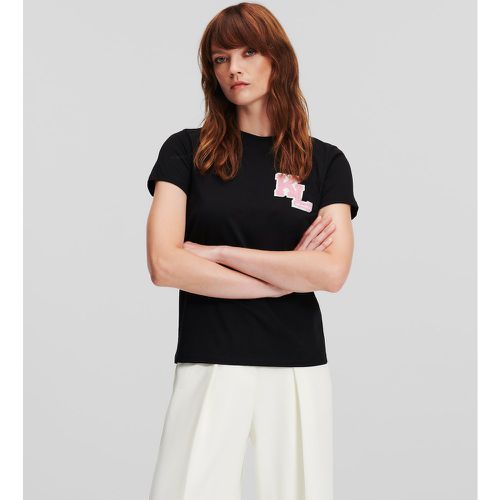 Kl Varsity T-shirt, Woman, , Size: L - Karl Lagerfeld - Modalova