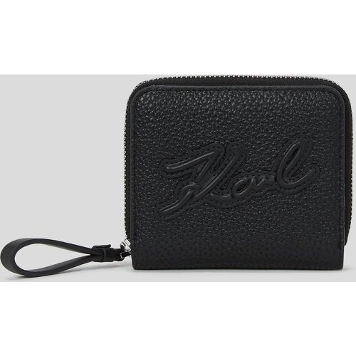 K/skuare Grainy Bifold Wallet, Woman, , Size: One size - Karl Lagerfeld - Modalova