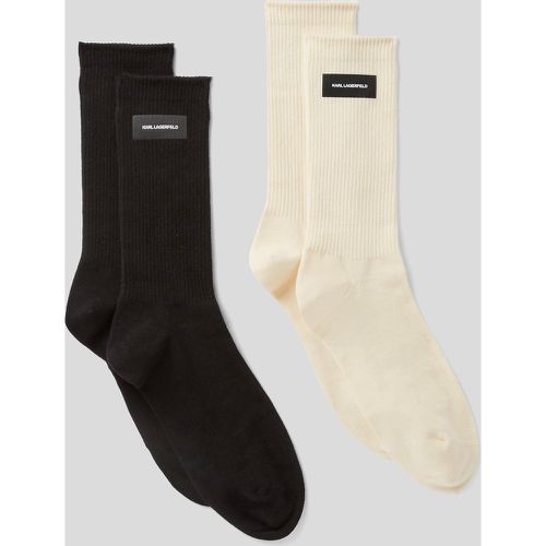 Karl Logo Socks – 2 Pack, Man, /, Size: One size - Karl Lagerfeld - Modalova