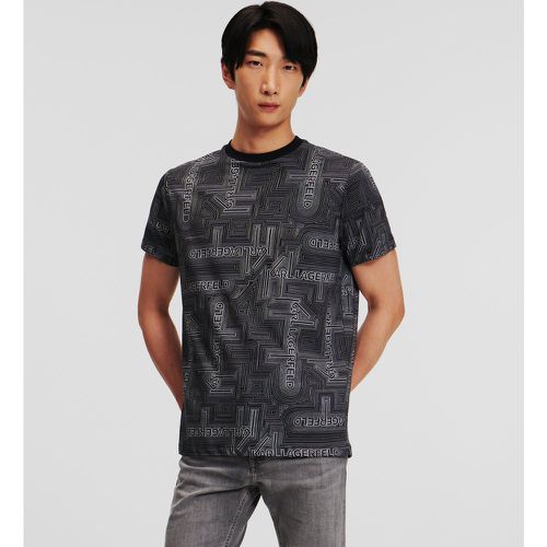 Patterned T-shirt, Man, /, Size: L - Karl Lagerfeld - Modalova