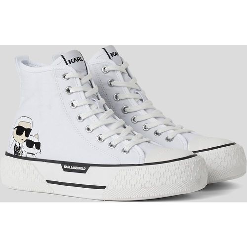 K/ikonik Nft Kampus Max Iii High-top Sneakers, Woman, , Size: 35 - Karl Lagerfeld - Modalova