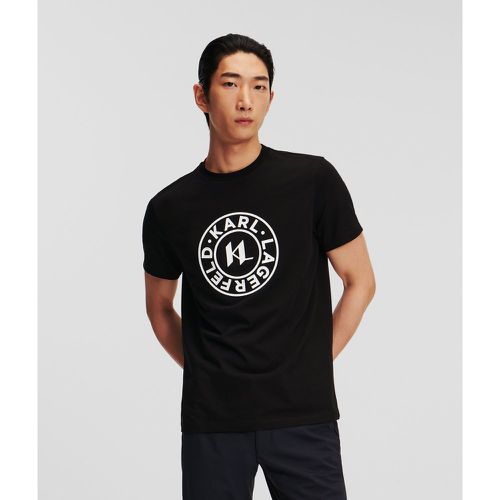 Circle Logo T-shirt, Man, /, Size: L - Karl Lagerfeld - Modalova