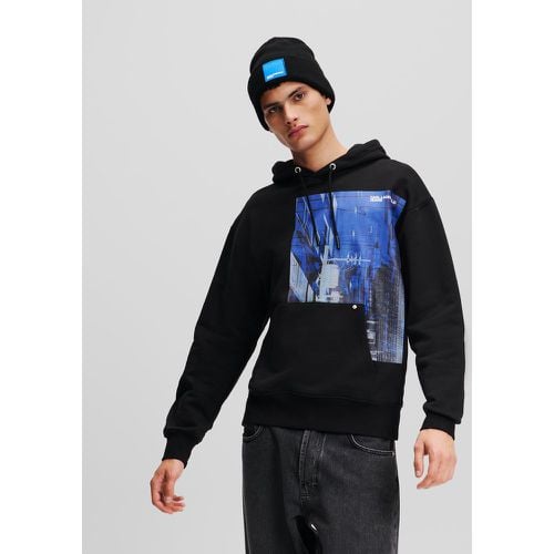 Klj Tokyo-print Hoodie, Man, , Size: L - KL Jeans - Modalova