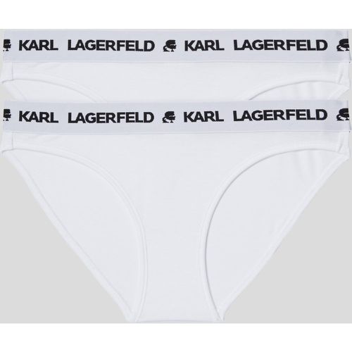 Logo Briefs – 2 Pack, Woman, , Size: L - Karl Lagerfeld - Modalova