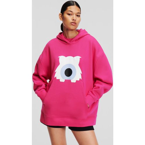 Kl X Darcel Disappoints Oversized Hoodie, Woman, , Size: L - Karl Lagerfeld - Modalova