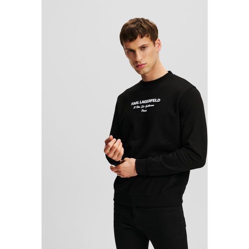 Embossed Sweatshirt, Man, , Size: XS - Karl Lagerfeld - Modalova