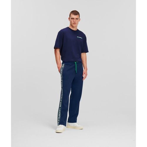 Karl Logo Tape Sweatpants, Man, , Size: L - Karl Lagerfeld - Modalova