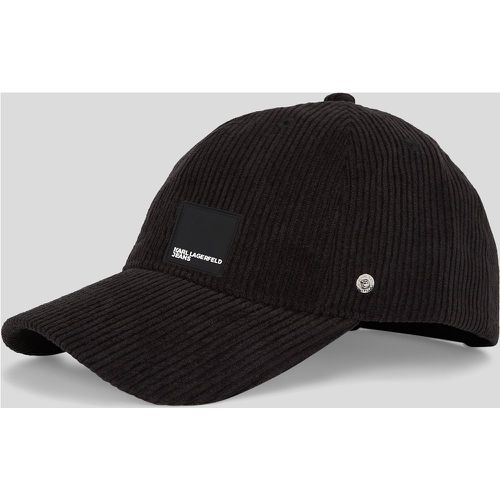 Klj Corduroy Box Logo Cap, Man, , Size: One size - KL Jeans - Modalova