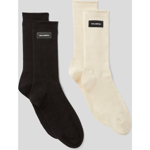Essential Logo Socks – 2 Pack, Woman, /, Size: One size - Karl Lagerfeld - Modalova